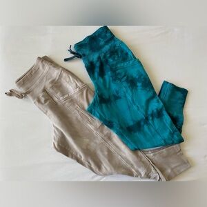 Target- All In Motion Teal and Khaki Jogger Bundle